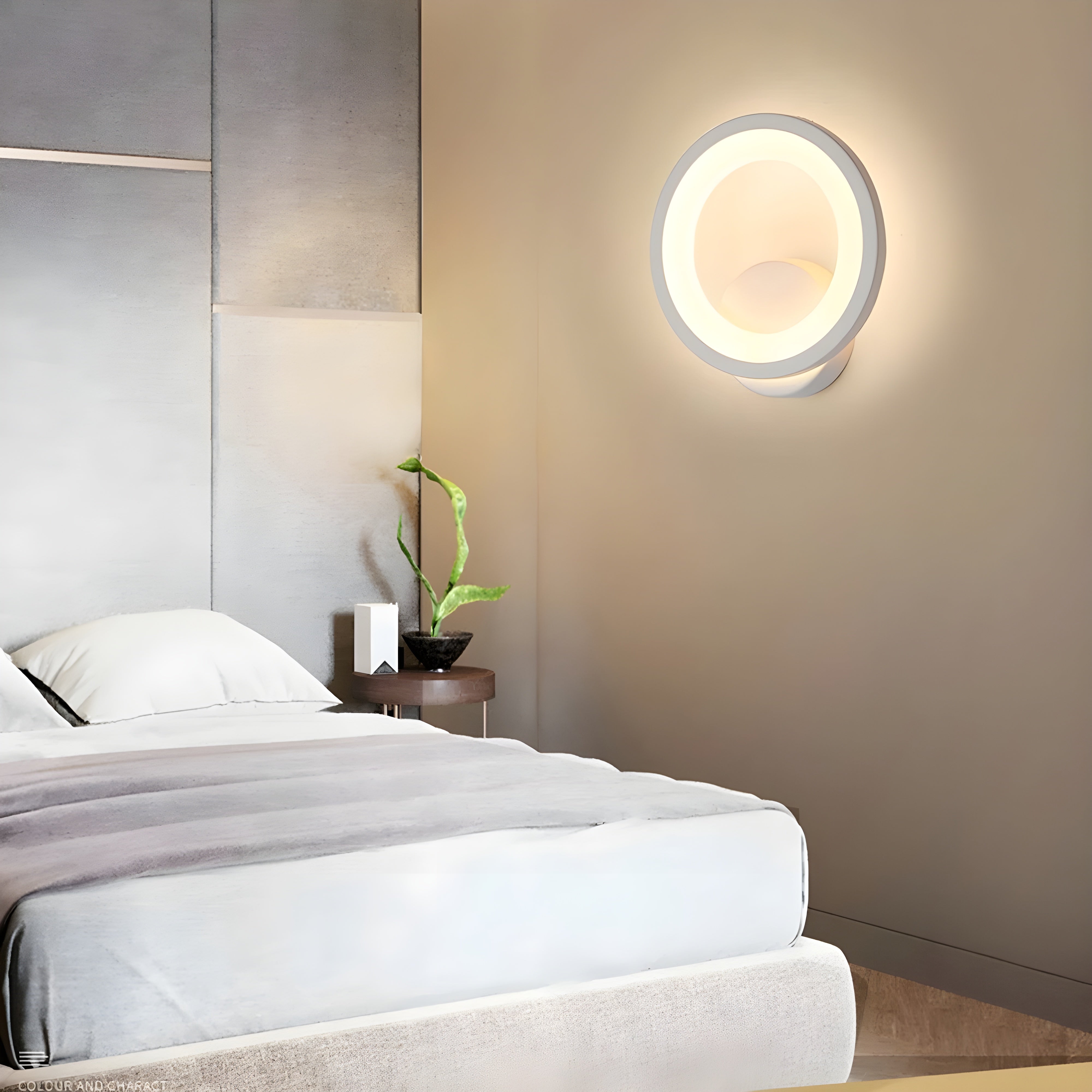 Moderne Ronde LED-Wandlamp LumiWall - Stijlvolle Verlichting