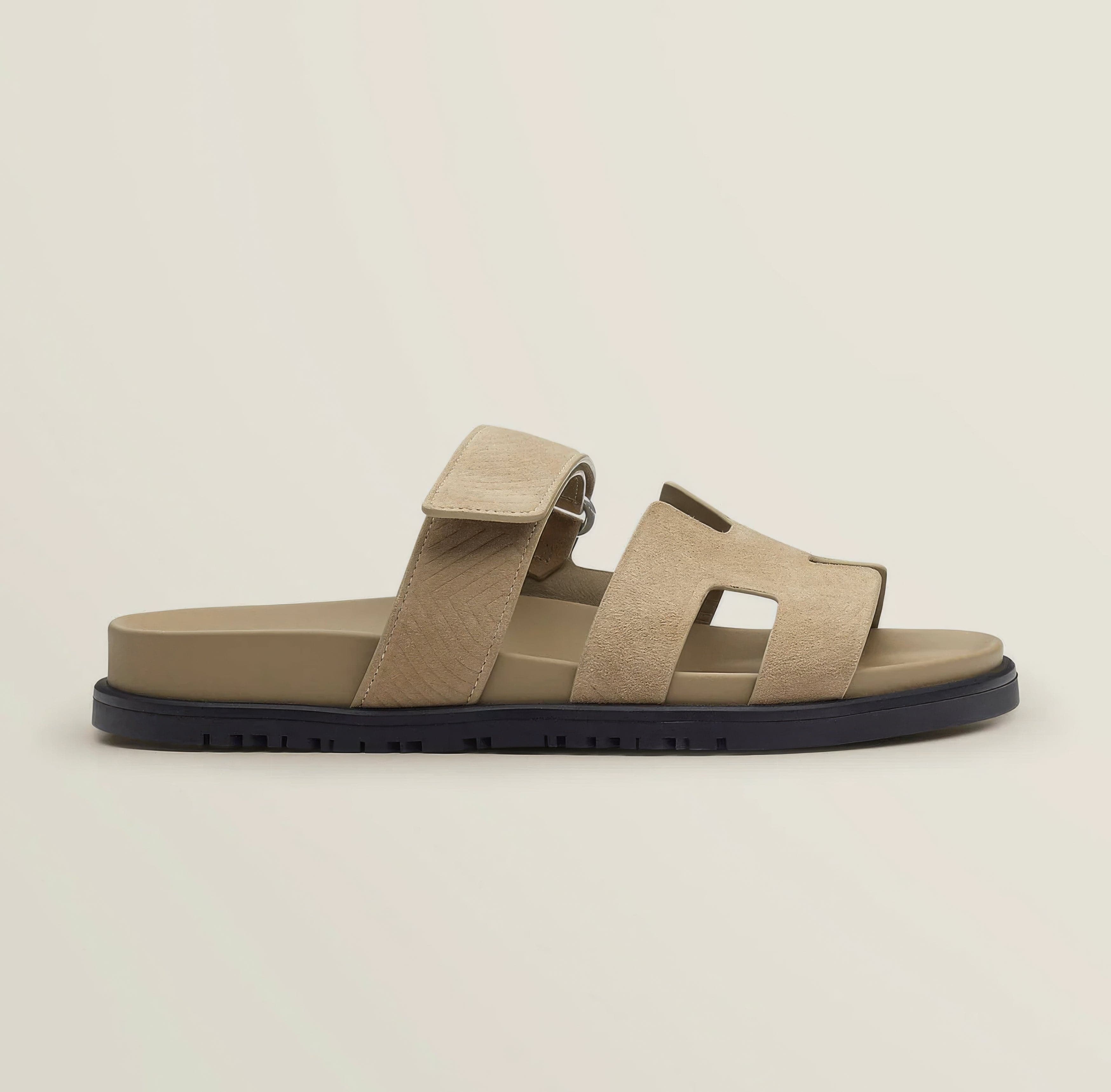 Heren Sandalen – Comfortabele Instappers met Stevige Zool en Luxe Uitstraling
