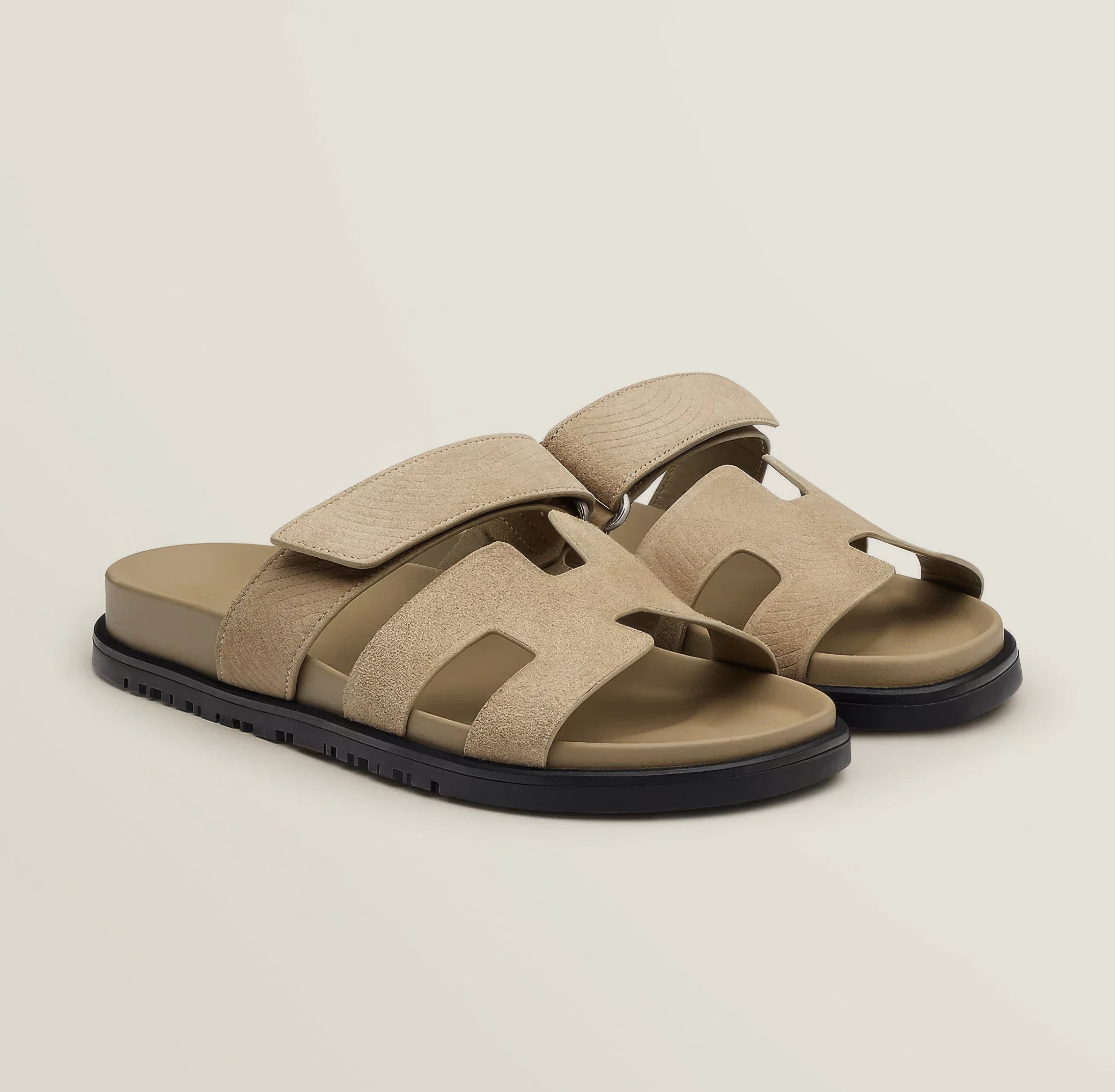 Heren Sandalen – Comfortabele Instappers met Stevige Zool en Luxe Uitstraling