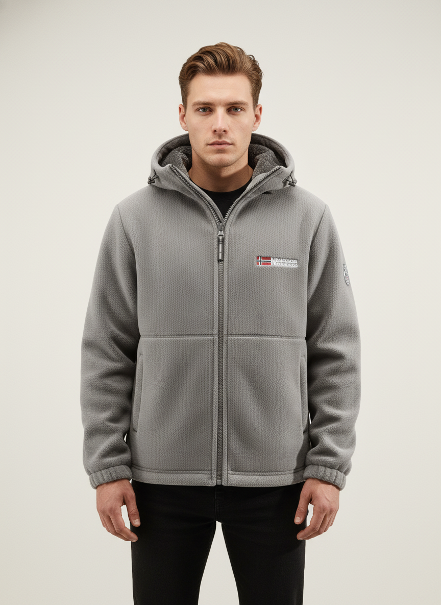 Visconte Heren Outdoor Winterjas – Hooded Jacket voor Herfst & Winter, Dagelijks Gebruik, Reizen, Streetwear, Warme Casual Jas