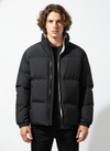 Visconte | Heren Winterjas | Japans Fleece gevoerde zip-up jas, opstaande kraag, warme herfst/winter coat