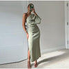 Sarah | One-Shoulder Maxi Jurk