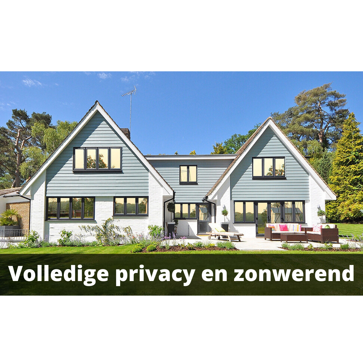 ClearView Privacy folie - Volledig privacy en zonwerend!