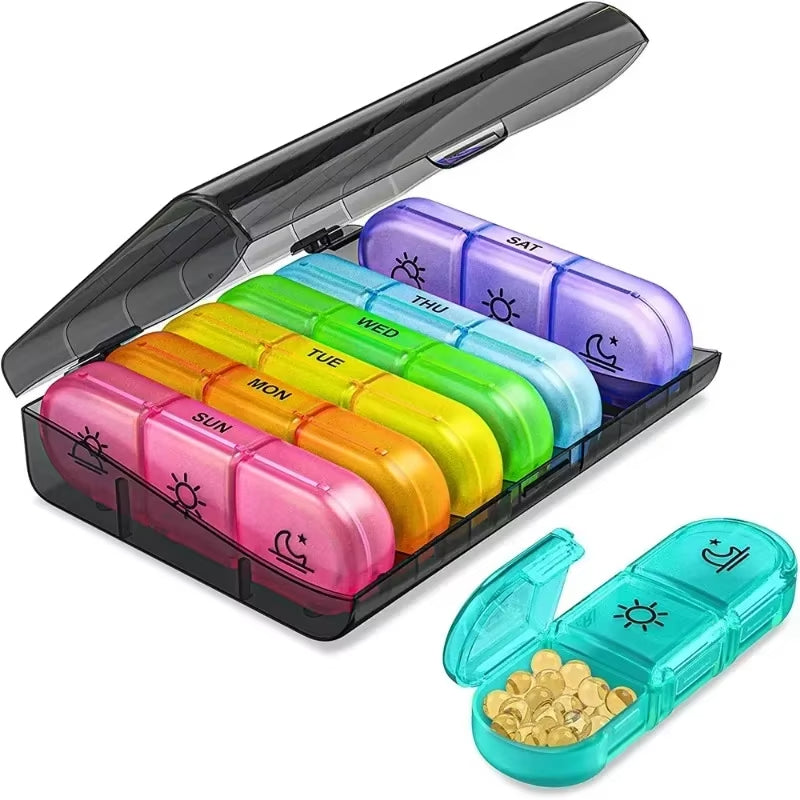 Pillendoos 7 Dagen 3 Compartimenten - Organizer voor Medicijnen en Tabletten