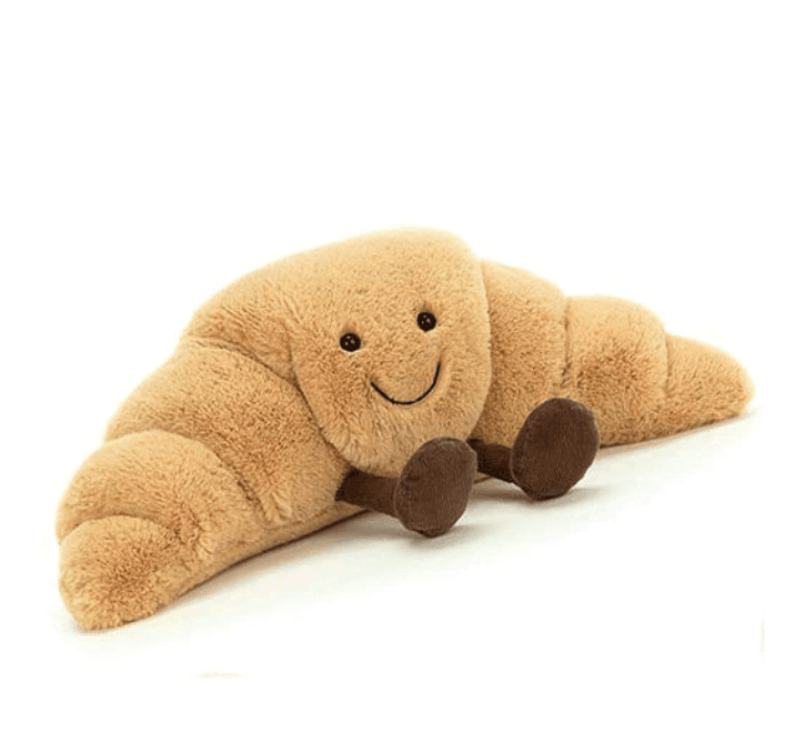 Plushie | Pretzel Croissant Toastbrood Pluche Speelgoed