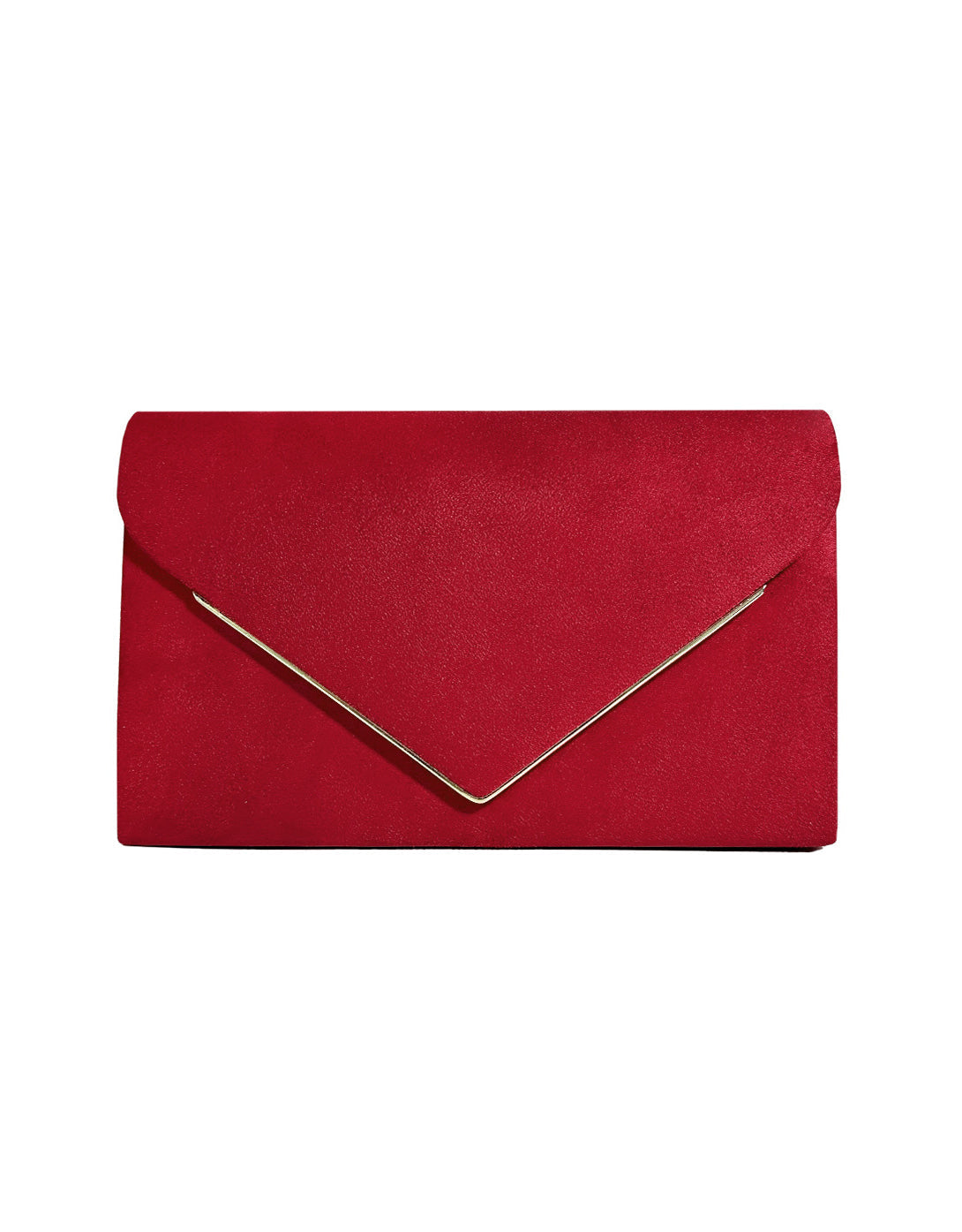 Segreto Suède-stijl Fluwelen Envelop Handtas