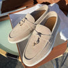 Selin | Suede Dames Loafers | Tijdloze Elegantie | Zachte Luxe Voering | Verkrijgbaar in Zwart, Beige, Abrikoos | Geschikt voor Formele en Casual Gelegenheden | Hoogwaardig Materiaal | Comfortabele Pasvorm | Maten 35-43