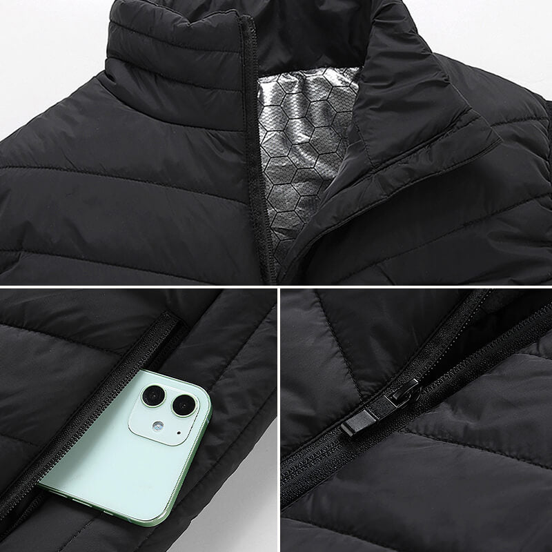 Elektrische Verwarmde Body Warmer met 13 Verwarmingszones voor Volledige Lichaamswarmte