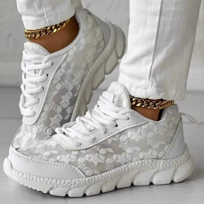 Dames sneakers met stijlvolle details - Visconte