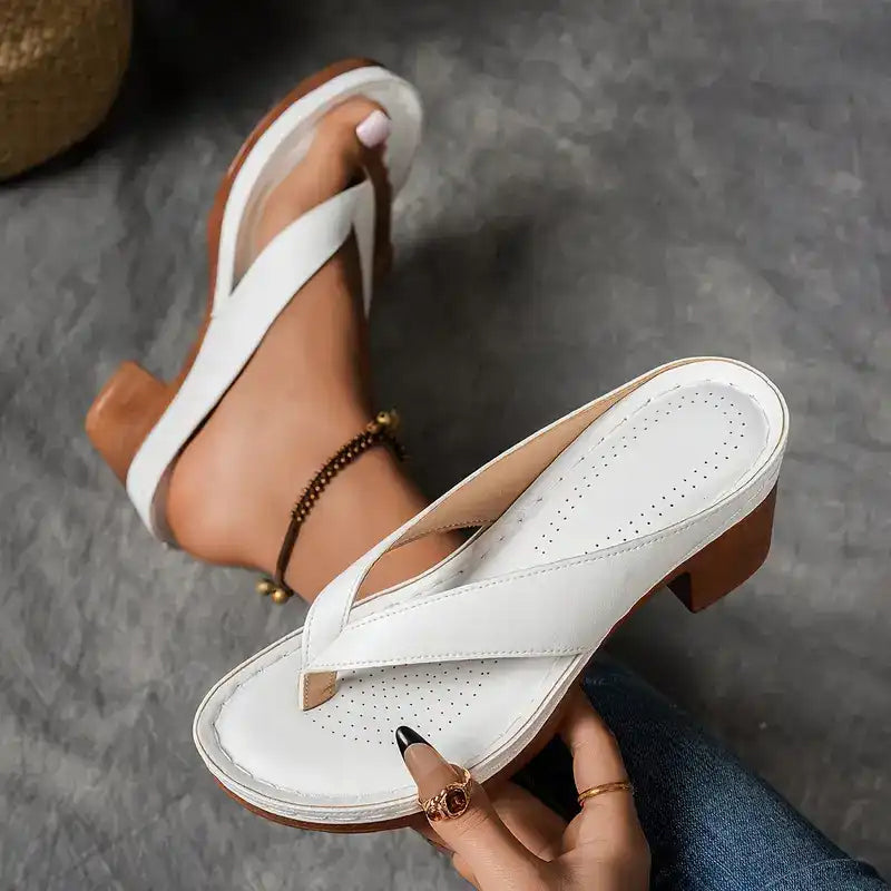 Sophia - Comfortabele en stijlvolle orthopedische sandalen met hoge hak