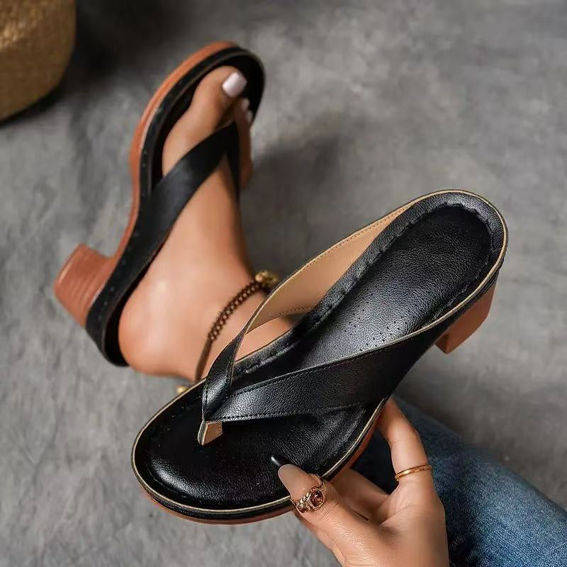 Sophia - Comfortabele en stijlvolle orthopedische sandalen met hoge hak