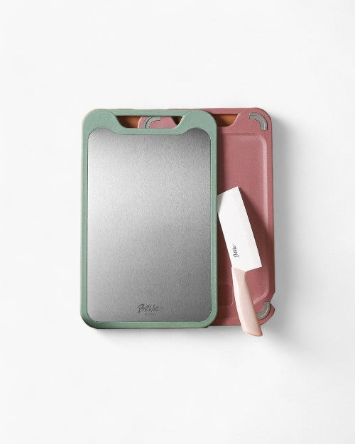 Double Sided Stainless Steel Cutting Board