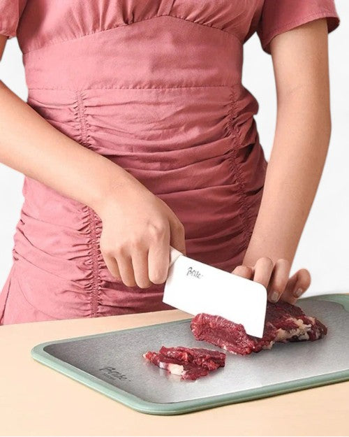 Double Sided Stainless Steel Cutting Board