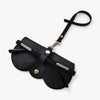 Sun Cover™ - Leren etui met kliksluiting voor bril