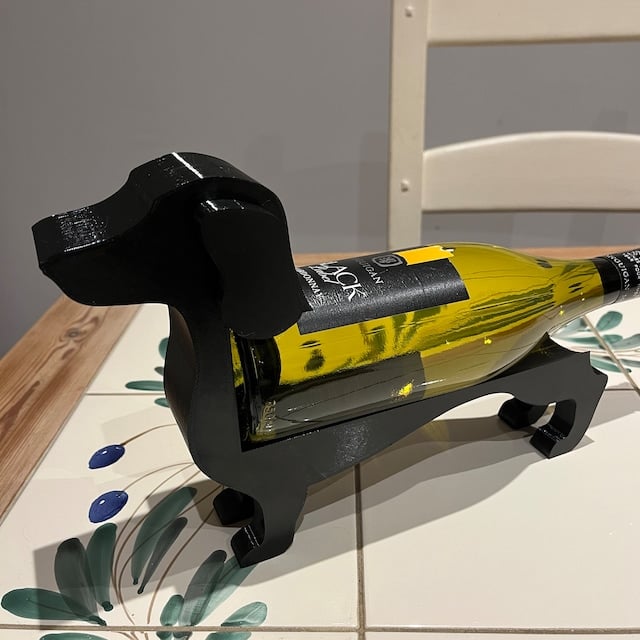Teckel Wijnflessenhouder Decoratie