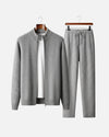 Merinowollen Comfort Set Two Tone - Grijs
