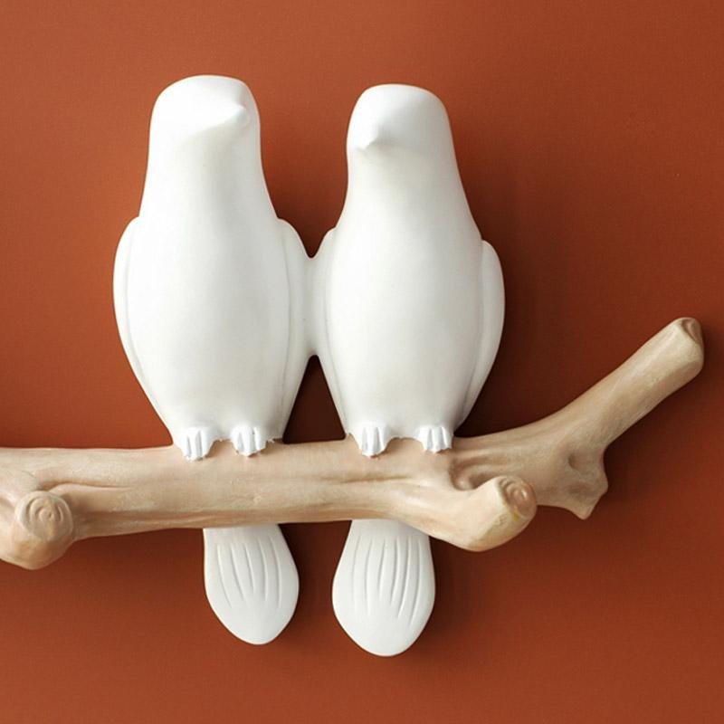 Mooie Vogels Kapstok Wand Kapstok Voor Speelse Decoratie