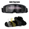 Anti-Fog en Fit Over Glasses Motorfietsbril