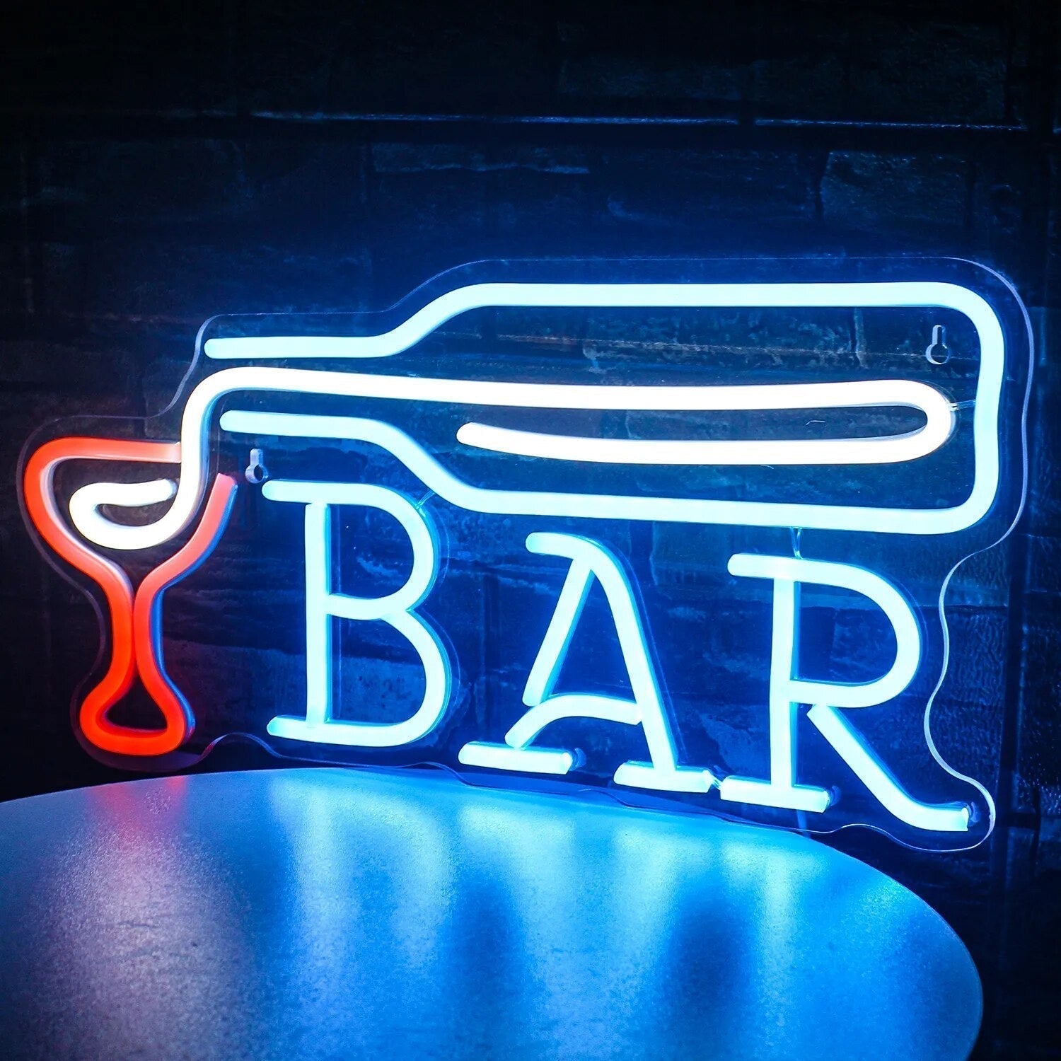 LED Neon Muurbord CocktailGlow - Perfecte Decoratie voor Feesten