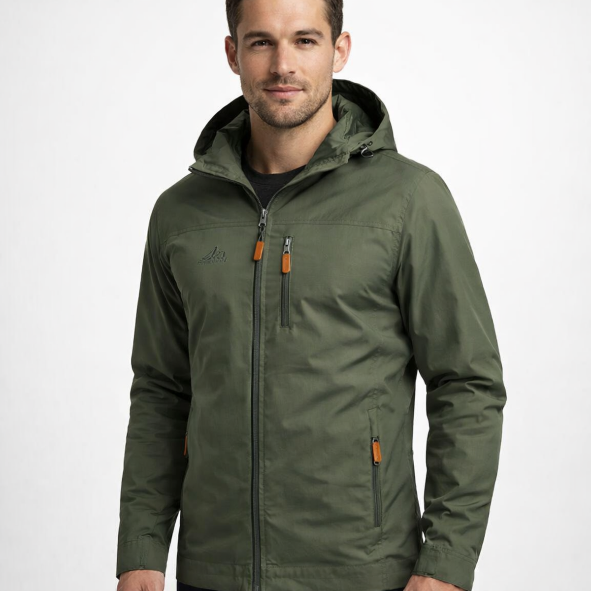 Stormvale Waterdicht en Winddicht Herenjack - Outdoorjas met Meerdere Ritszakken voor Wandelen en Stad - Regenjas Heren in 5 Kleuren, tot 5XL